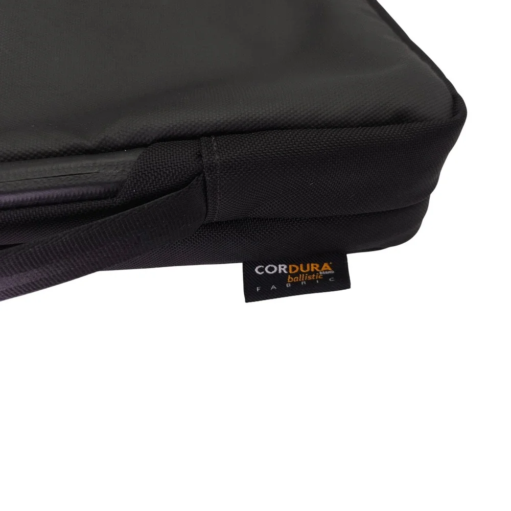 Tomtoc 360 Urban Black Laptop Tablet Shoulder Bag‎ Cordura Ballistic Fabric Case